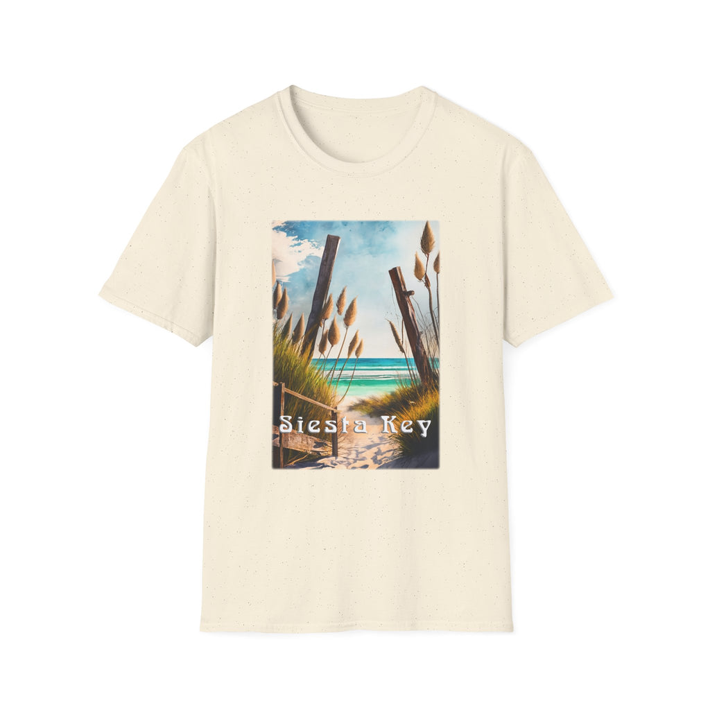 Siesta Key Beach T‑Shirt — Coastal Vintage Surf Graphic Tee