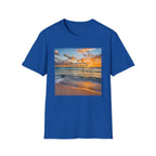 Sunset Beach Inspirational T-Shirt — 'Gratitude' Quote Tee