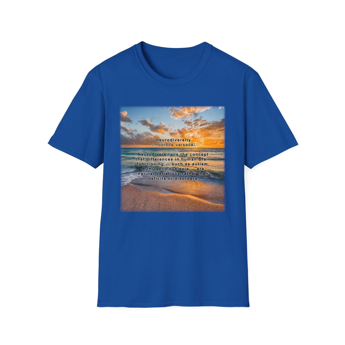 Sunset Beach Inspirational T-Shirt — 'Gratitude' Quote Tee
