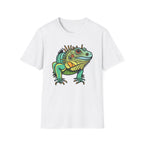 Iguana Graphic T-Shirt — Colorful Tropical Reptile Tee