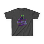 Kids Tee — Neon Chubby Iguana Graphic