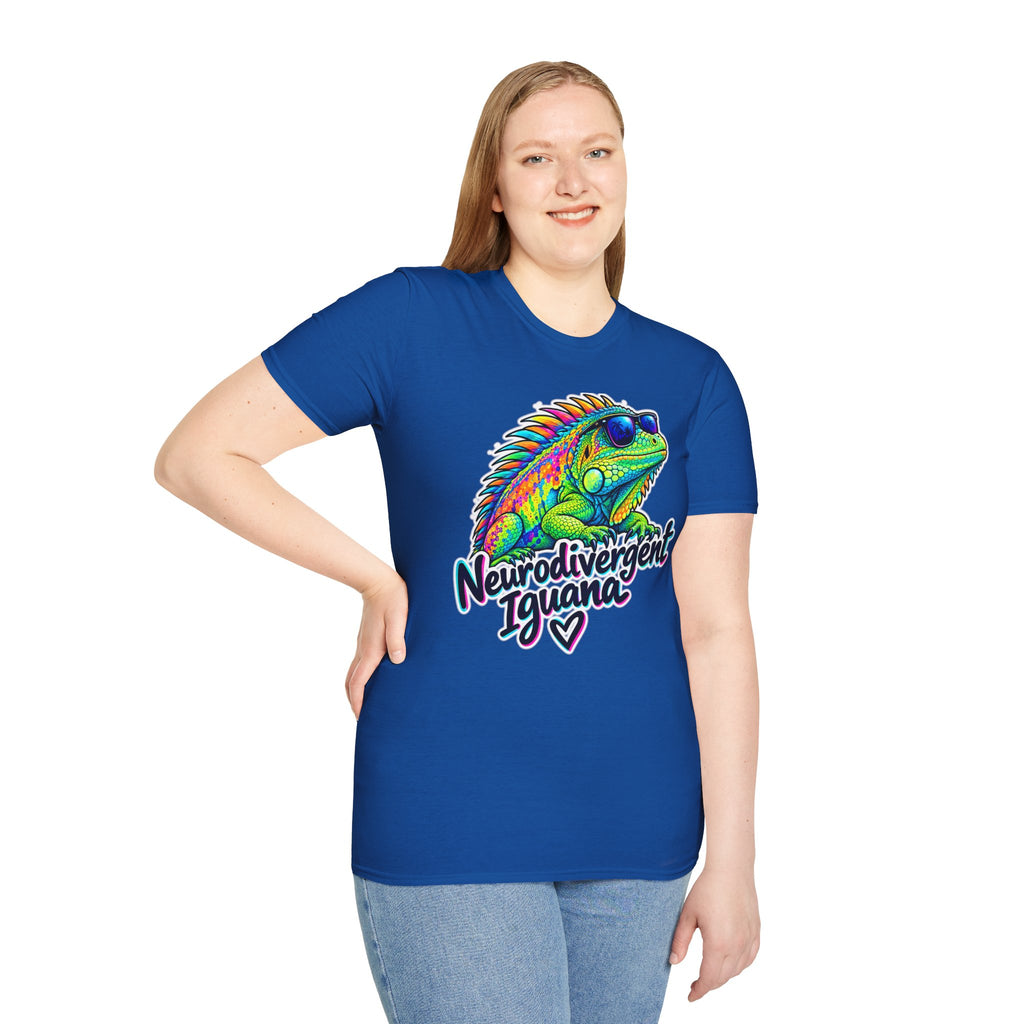Neurodivergent Iguana T-Shirt