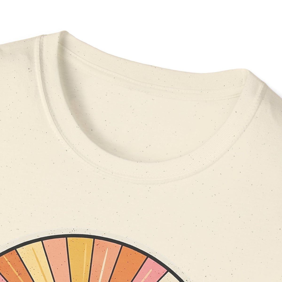 Sunrise Jungle T-Shirt — Retro Tropical Sunset Graphic Tee