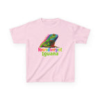 Kids T‑Shirt — Colorful "Neurodivergent Iguana" Graphic Tee
