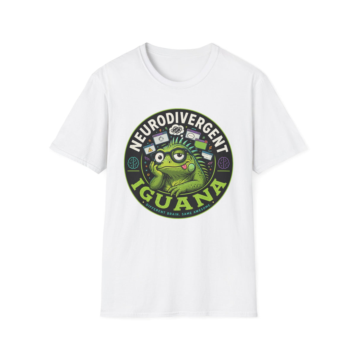 Neurodivergent Iguana T-Shirt