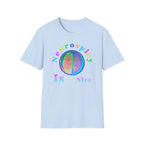 Neurospicy Rainbow Brain T‑Shirt — Colorful Science Apparel