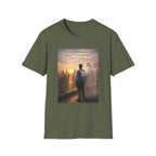Christian Faith T-Shirt — Psalm 16:8 "I Have Set the LORD Always Before Me" Inspirational Tee