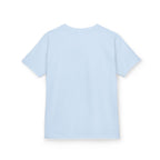 Kids Surfing Waves Tee — Triple Wave Surfboard Graphic Kids T‑Shirt