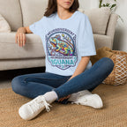 Neurodivergent Iguana T-Shirt — Colorful Pride Design for Neurodiversity Awareness