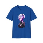 Violet Elven Woman Portrait T-Shirt
