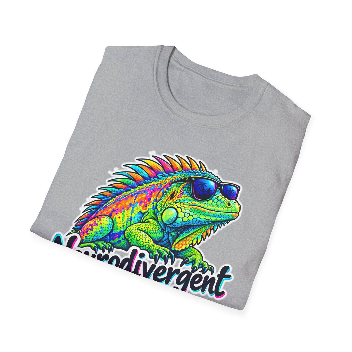 Neurodivergent Iguana T-Shirt