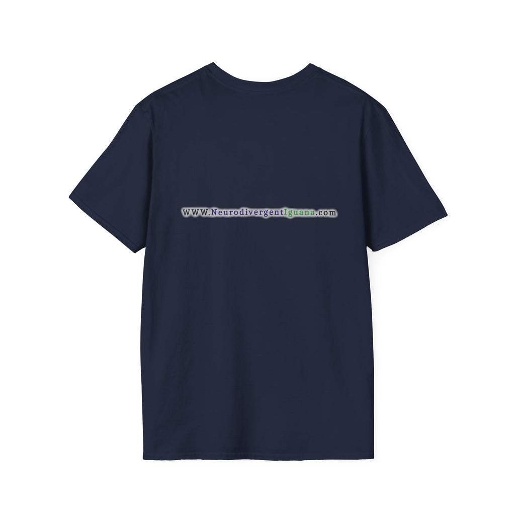 Neurodivergent Iguana T-Shirt — Cute Green Lizard Pride Tee