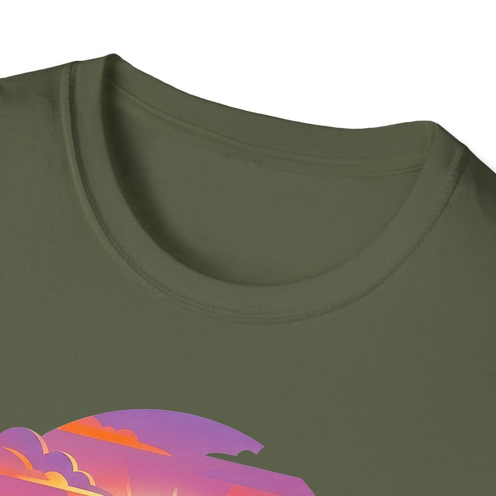 Clarity Please T-Shirt — "Clarity, please. Say what you really mean." Sunset Lightbulb Graphic