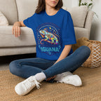 Neurodivergent Iguana T-Shirt — Colorful Pride Design for Neurodiversity Awareness
