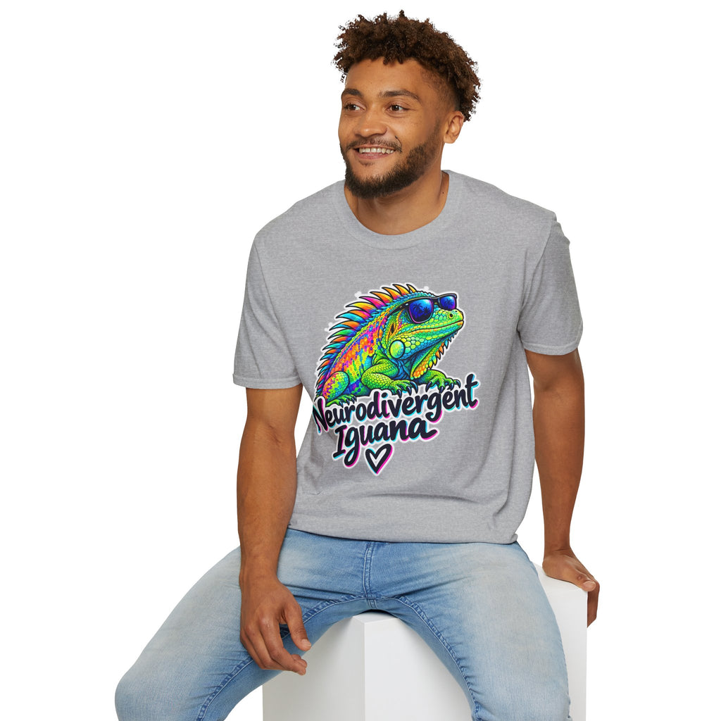 Neurodivergent Iguana T-Shirt