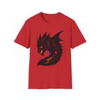 Dragon Head T‑Shirt — Fierce Black Dragon Graphic Tee