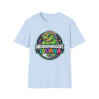 Neurodivergent Iguana T-Shirt — Colorful Pride Graphic Tee