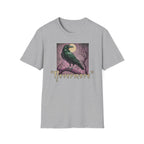 Raven 'Nevermore' T-Shirt — Gothic Moonlit Crow Tee