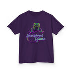 Kids Tee — Neon Chubby Iguana Graphic