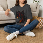 Dragon Head T‑Shirt — Fierce Black Dragon Graphic Tee