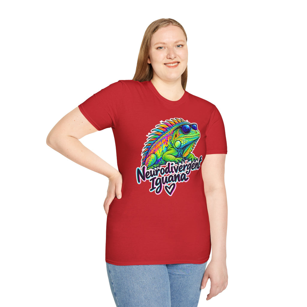 Neurodivergent Iguana T-Shirt
