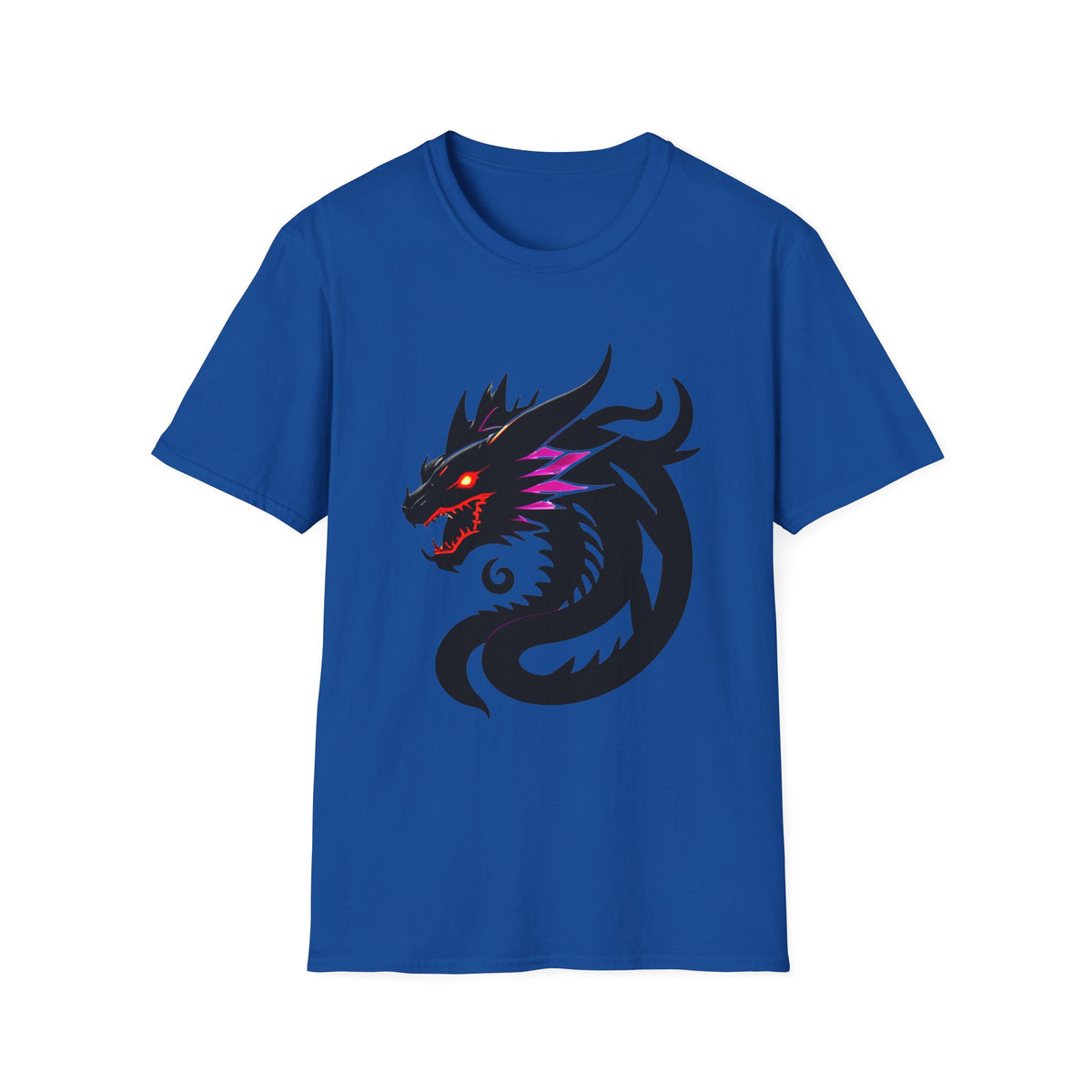 Dragon Head T‑Shirt – Fierce Black Dragon Graphic Tee