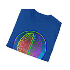 Rainbow Brain Graphic T-Shirt