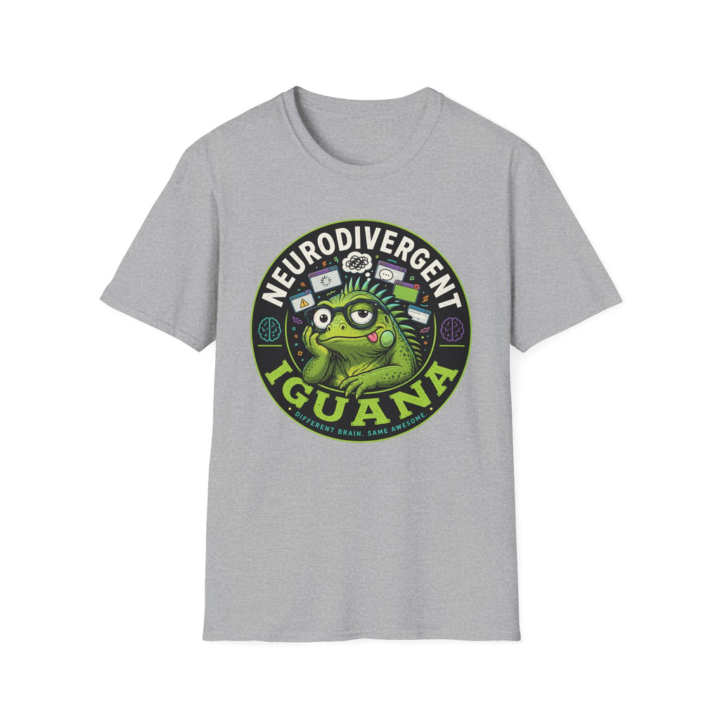 Neurodivergent Iguana T-Shirt