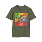 Happy Neurodivergent T-Shirt — Colorful Pride Art Tee