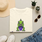 NeuroDivergent Iguana T-Shirt — Green Lizard Graphic Tee