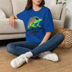 Neurodivergent Iguana T-Shirt – Colorful Pride Lizard Tee for Neurodiversity Awareness