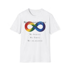 Neurodivergent Infinity T-Shirt — "We Survive, We Thrive, We Are Blessed" Pride Tee