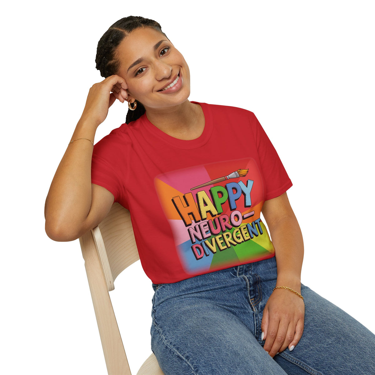 Happy Neurodivergent T-Shirt