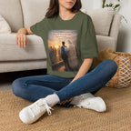 Christian Faith T-Shirt — Psalm 16:8 "I Have Set the LORD Always Before Me" Inspirational Tee