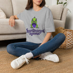 NeuroDivergent Iguana T-Shirt — Green Lizard Graphic Tee
