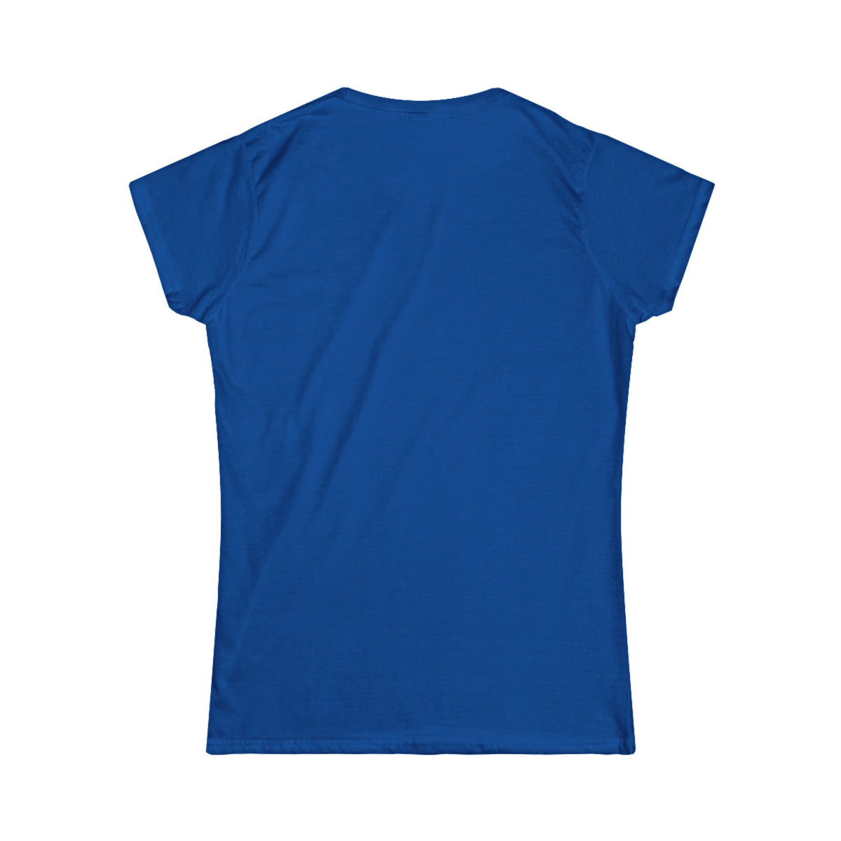 Women's Tee — Blank White Softstyle Crewneck