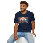 Tres iguanas T-Shirt — Sunrise Tribal Animal Harmony Tee