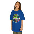 Kids T‑Shirt — "Neurodivergent Iguana" Colorful Pride Tee