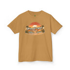 Kids T-Shirt — "Neurodivergent & Thriving" Retro Sunset Tee