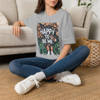 T-Shirt — "Happy To Be Me" Mushroom Garden Graphic Tee