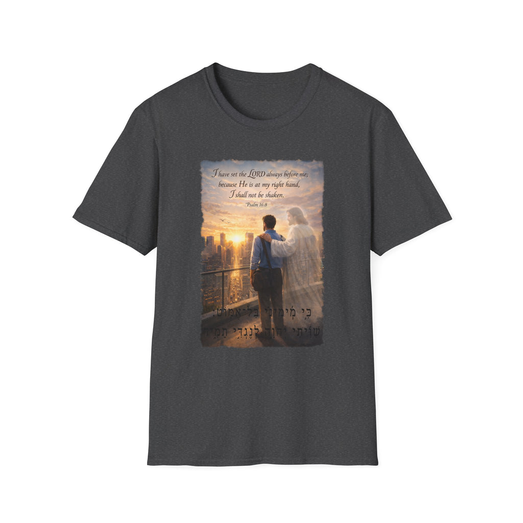 Psalm 46:8 T‑Shirt — 'I Have Set the LORD' Inspirational Faith Tee