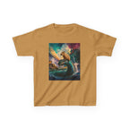 Kids T-Shirt — Colorful Surfing Bear Adventure Graphic Tee