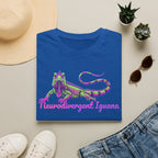 Neurodivergent Iguana T-Shirt — Colorful Pride Lizard Tee