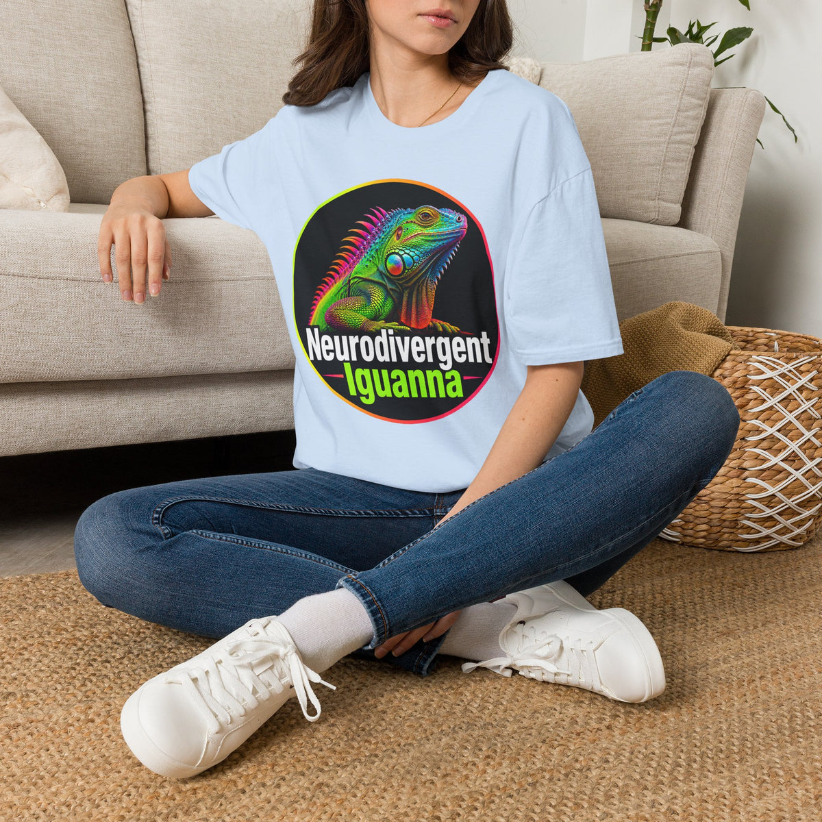 Neurodivergent Iguana T-Shirt