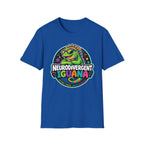 Neurodivergent Iguana T-Shirt — Colorful Pride Graphic Tee
