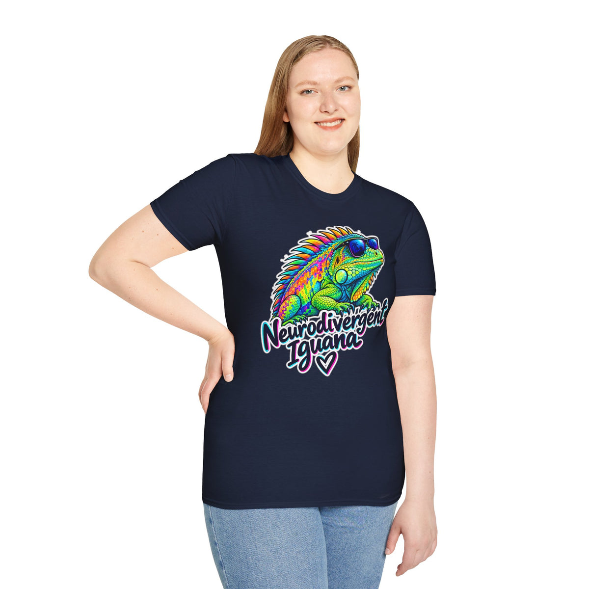 Neurodivergent Iguana T-Shirt