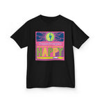 Neurodivergent and Happy Kids Tee — Bright Retro Pride Shirt