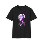 Violet Elven Woman Portrait T-Shirt
