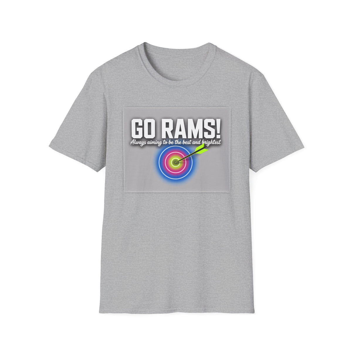 Go Rams! Target Archery T-Shirt — School Spirit & Motivation Tee