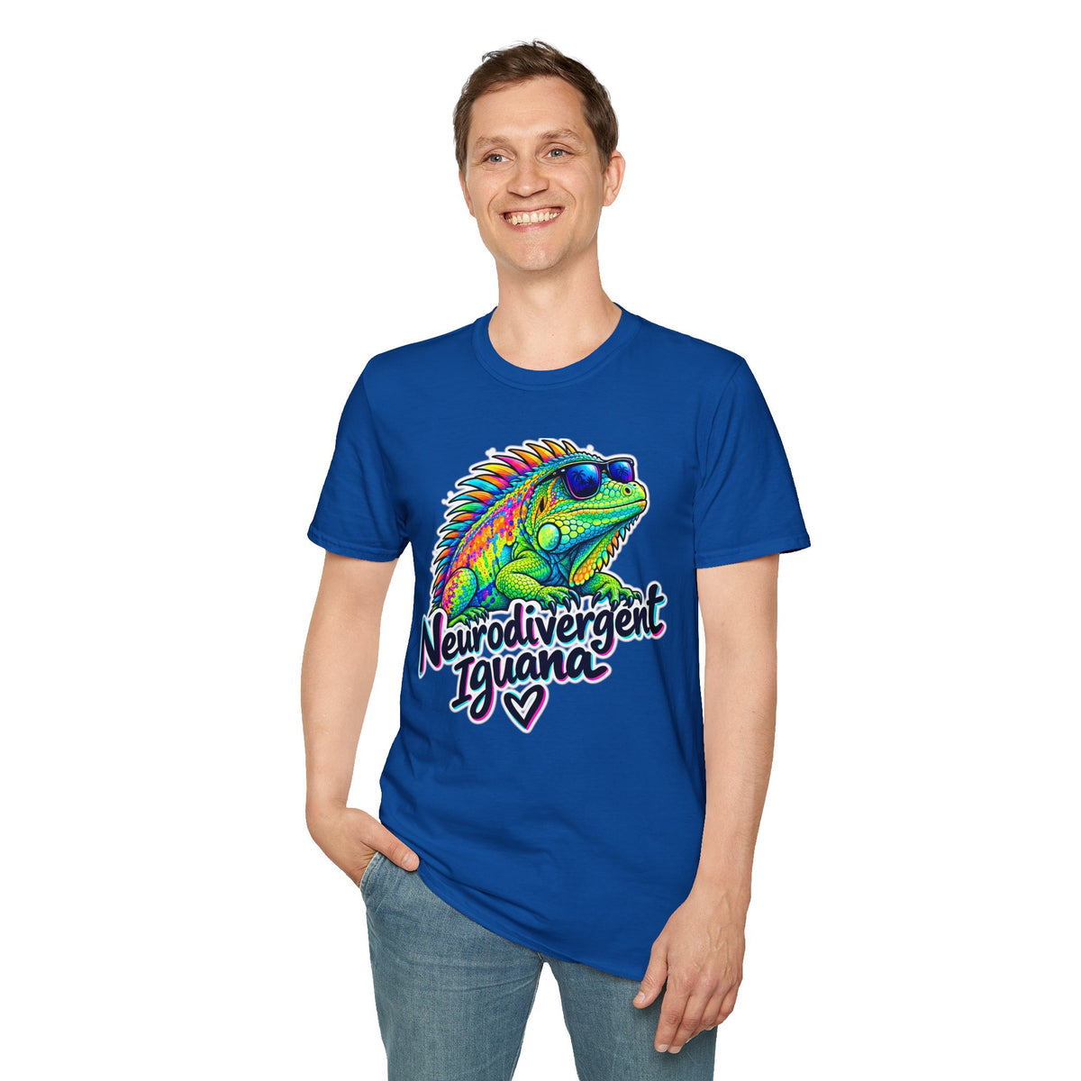 Neurodivergent Iguana T-Shirt